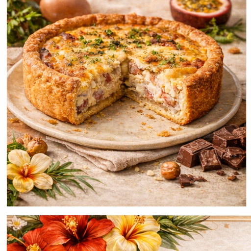 Quiche antillaise