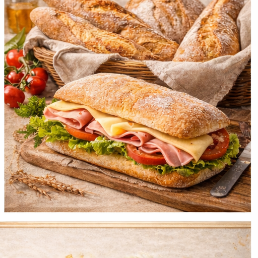 Sandwich garni